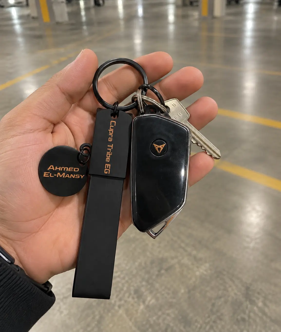 Personalized Tribe Keychain